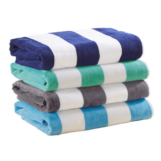 Premium 100% Cotton Velour Beach Towels
