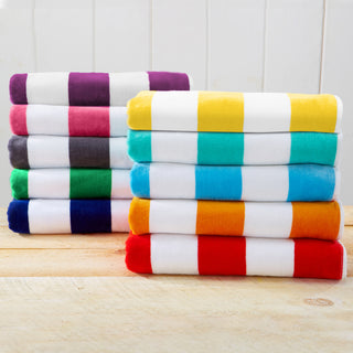Premium 100% Cotton Velour Beach Towels