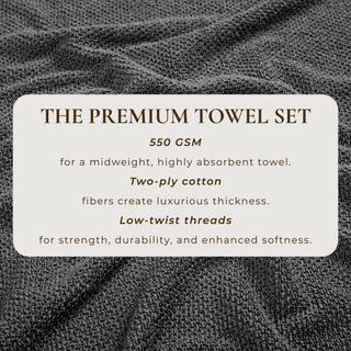 100% Cotton Absorbent & Quick-Dry Bath Towels