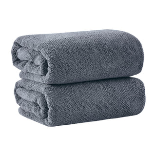 100% Cotton Absorbent & Quick-Dry Looped Bath Towels