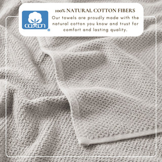 100% Cotton Absorbent & Quick-Dry Looped Bath Towels