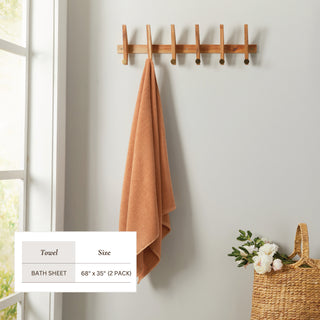 100% Cotton Absorbent & Quick-Dry Bath Towels