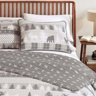 Reversible Lodge Printed Quilt Set (2- or 3-Piece)