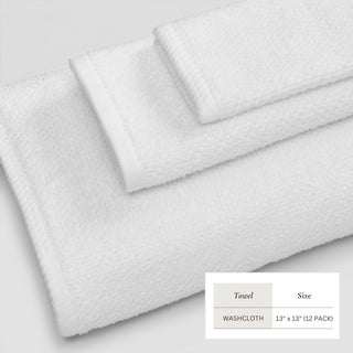 100% Cotton Absorbent & Quick-Dry Looped Bath Towels