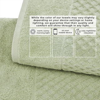 Ultra-Soft 100% Cotton Diamond Waffle Bath Towels