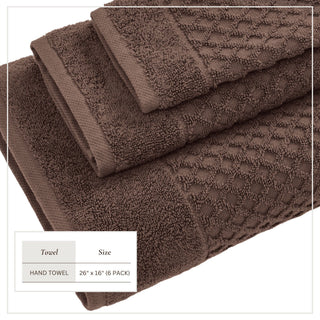 Ultra-Soft 100% Cotton Diamond Waffle Bath Towels