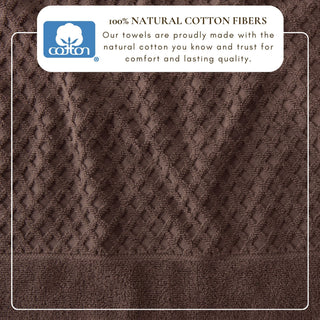 Ultra-Soft 100% Cotton Diamond Waffle Bath Towels