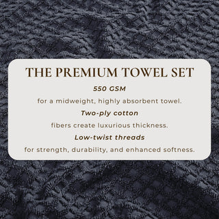 Ultra-Soft 100% Cotton Diamond Waffle Bath Towels