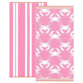 2 Pack 100% Cotton Printed Beach Towel