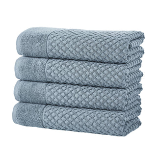 Ultra-Soft 100% Cotton Diamond Waffle Bath Towels